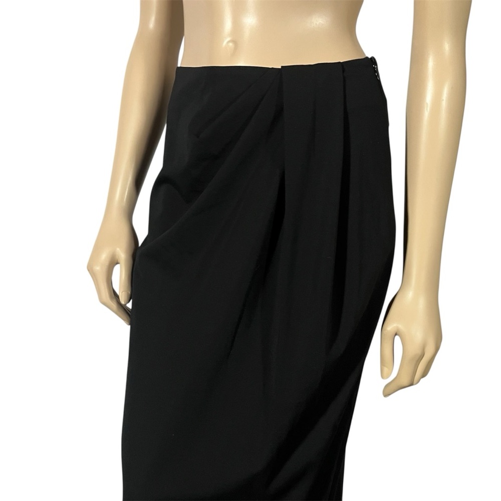 Max Mara Weekend Hans Black Jersey Midi Skirt - Picture 11 of 16
